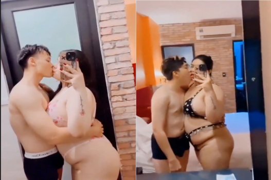 Chị gái mập chơi some cùng hai em