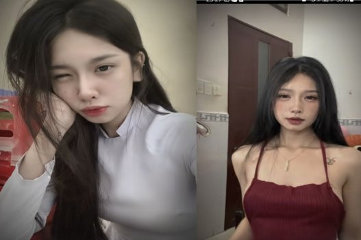 Clip em phê mây hơn Trần Hà Linh