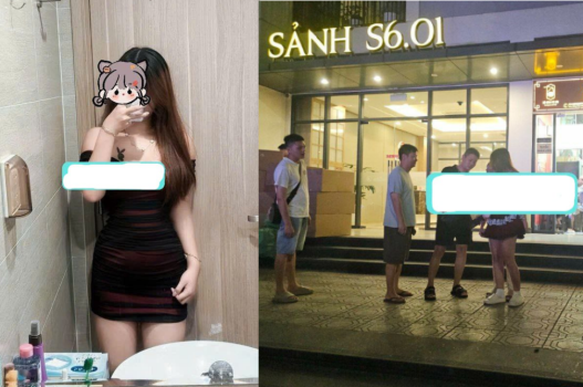 Quay lén em Mi múp mạp đi làm phò